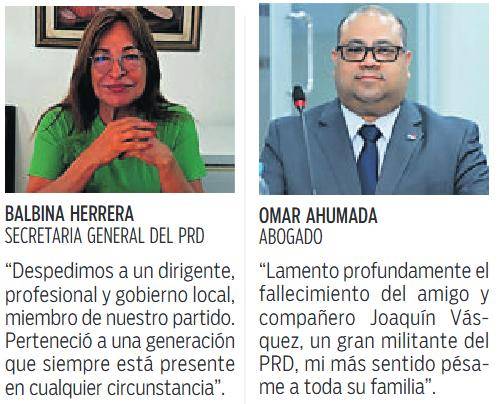 $!Fallece el defensor de la soberanía Joaquín Vásquez