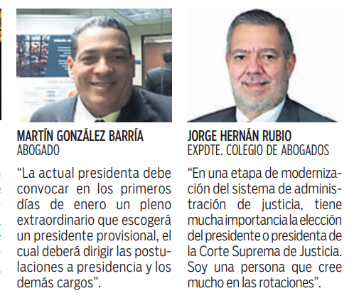 $!CSJ renueva su directiva con nuevos magistrados