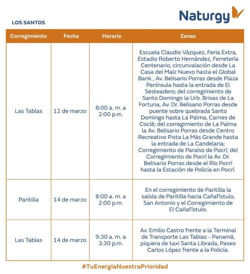 $!AVISO IMPORTANTE: Trabajos de mantenimiento en la red eléctrica del 9 al 15 de marzo de 2026
