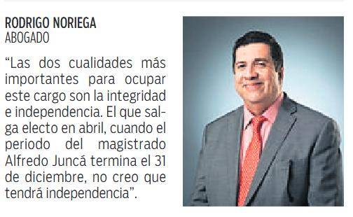 $!Aceleran proceso para elegir al nuevo magistrado del Tribunal Electoral