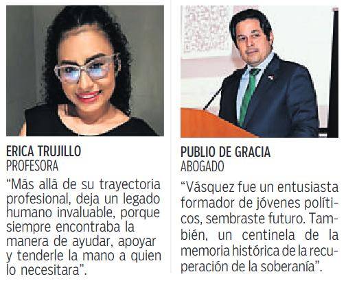 $!Fallece el defensor de la soberanía Joaquín Vásquez
