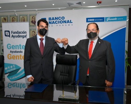 Banco Nacional firma acuerdo de colaboración con la Fundación Ayudinga