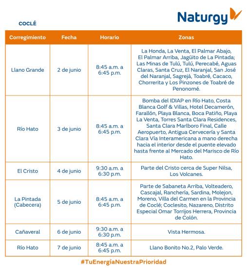 $!Aviso Importante: Trabajos de mantenimiento en la red eléctrica del 2 al 8 junio de 2025