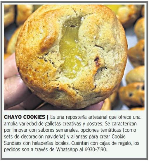 $!Las galletas de autor ganan popularidad