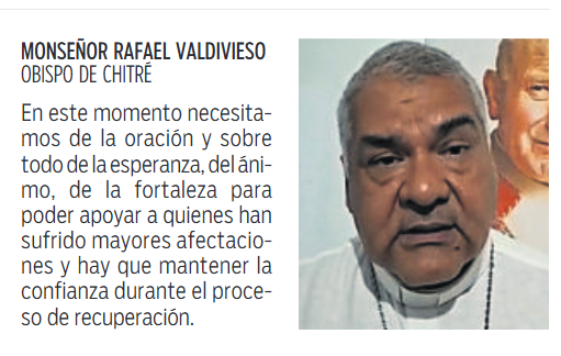 $!La Iglesia pide fe y solidaridad