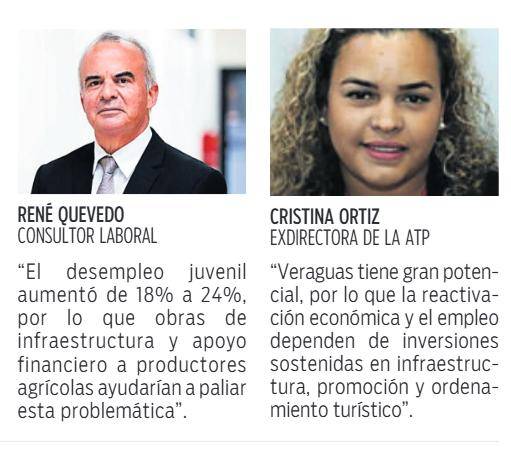 $!Obras, agro y turismo, claves para generar empleo en Veraguas