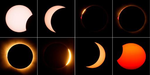 Piel de gallina ante esta luz rara: el eclipse solar maravilla a España