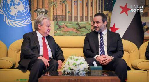 Guterres pide apoyo para Siria en la primera visita de un jefe de la ONU desde 2009