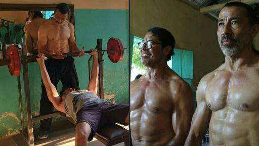 Los abuelos fisicoculturistas de Nicaragua, una vida de retos