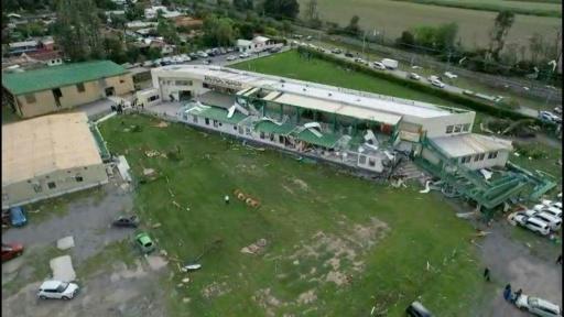 Un tornado deja al menos 70 viviendas dañadas en la zona central de Chile