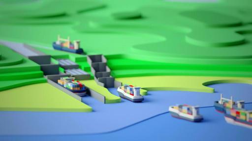 Ante falta de agua, Panamá apuesta por un Canal Seco para mover carga