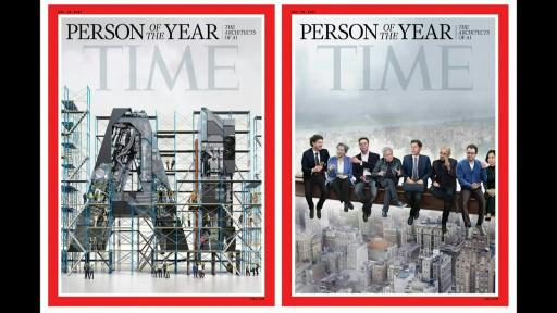 Los arquitectos de la IA, personalidad del año según la revista Time