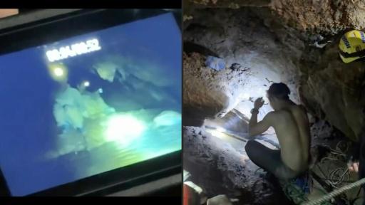 Los buzos hallan con vida a cinco de siete personas atrapadas en una cueva en Laos