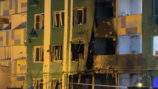 Drones ucranianos causan siete heridos en un edificio residencial de Rusia