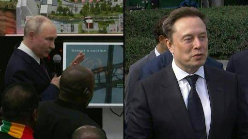 Putin dice que Elon Musk es realmente un genio