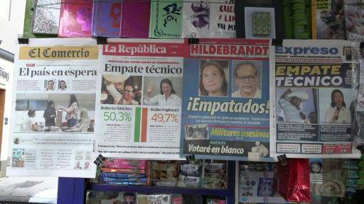 El resultado final del balotaje presidencial en Perú podría demorar dos semanas o más