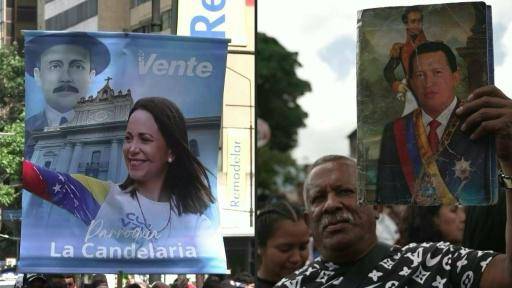 Oposición y oficialismo salen a la calle en Venezuela antes del inicio del diálogo político