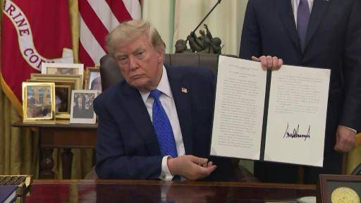 Trump firma un decreto contra el turismo de ciudadanía por nacimiento en EEUU