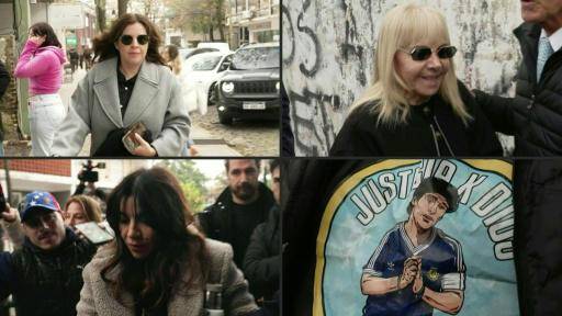 La hija de Maradona dice en el juicio que el equipo médico no se hacía responsable