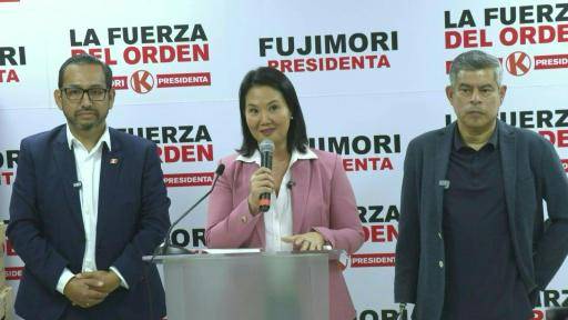 Keiko Fujimori agradece el respaldo de los electores y reconoce que Perú está dividido