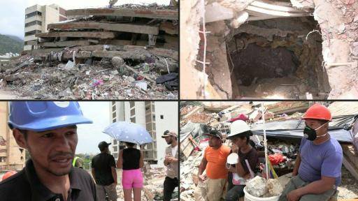 Hasta lo último: el trauma de un voluntario por encontrar a sus familiares sepultados en Venezuela