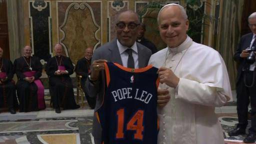 El papa recibe al mundo del cine, un laboratorio de esperanza