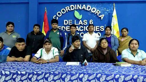 Evo Morales suspende el bloqueo de rutas en Bolivia tras el estado de excepción