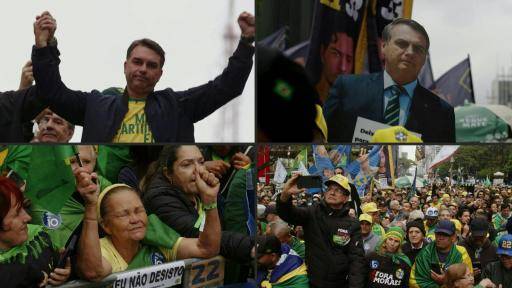 Bolsonaro arenga contra Lula y poder judicial antes de duelo presidencial en Brasil