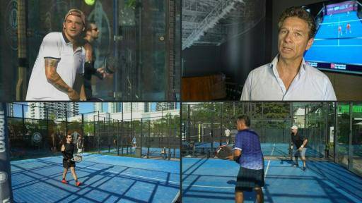 De Argentina a Miami: la fiebre por el pádel cruza todas las fronteras