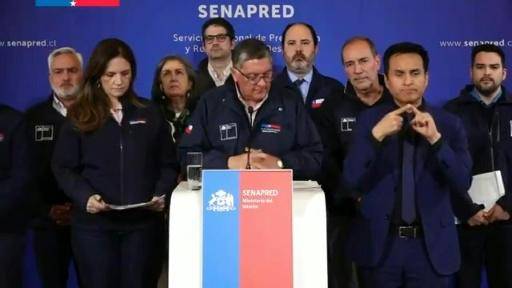 El gobierno chileno suspende las clases en 10 comunas de Santiago por riesgo de temporales