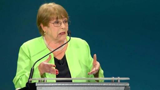 Bachelet renuncia a su candidatura a secretaria general de la ONU