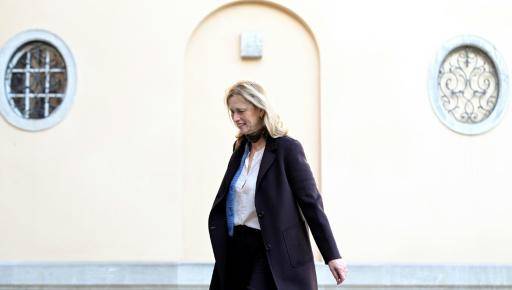 La ministra de Familia de Alemania, Karin Prien, el 30 de septiembre de 2025 en Berlín