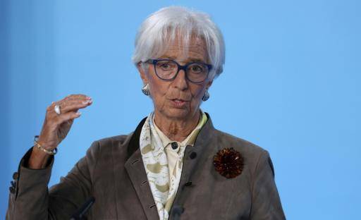 Esta foto de archivo muestra a la presidenta del Banco Central Europeo (BCE), Christine Lagarde, en una conferencia de prensa en Fráncfort, Alemania, el 11 de septiembre de 2025