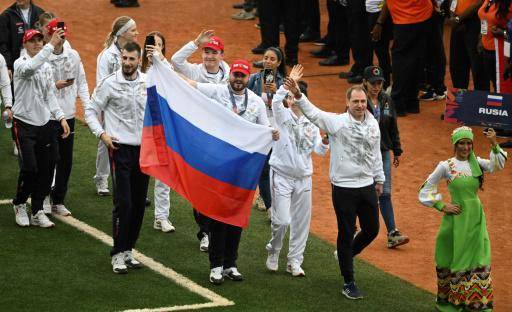 Rusia, en limbo olímpico, compite en Venezuela bajo su bandera e himno