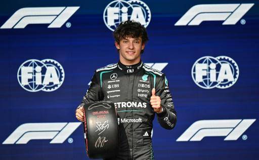 Antonelli no afloja en Spa-Francorchamps y saldrá desde la pole
