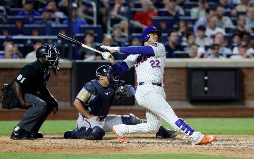 Dominicano Juan Soto conecta par de cuadrangulares en triunfo de Mets sobre Bravos