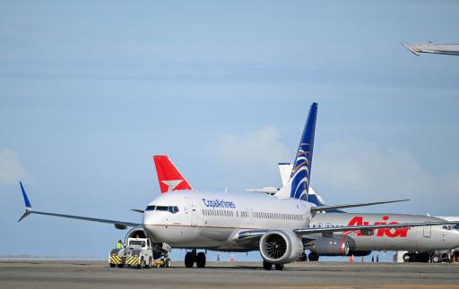 Un avión de Copa Airlines en el Aeropuerto Internacional Simón Bolívar en Maiquetía, Venezuela, el 3 de diciembre de 2025.