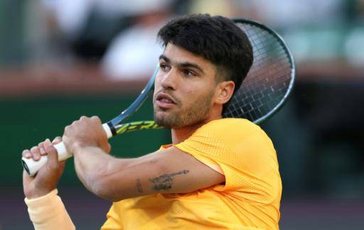 El español Carlos Alcaraz avanzó a los octavos de final del Masters 1000 de Indian Wells el 9 de marzo de 2026