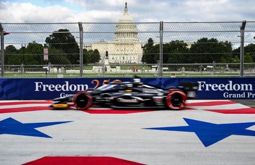 El piloto español Alex Palou en su participación en el Freedom 250 Grand Prix de la serie IndyCar