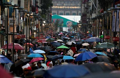 Dos muertos por intensas lluvias en el centro de México