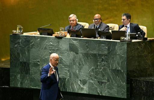 Biden insta a la ONU a detener la agresión descarnada de Rusia en Ucrania