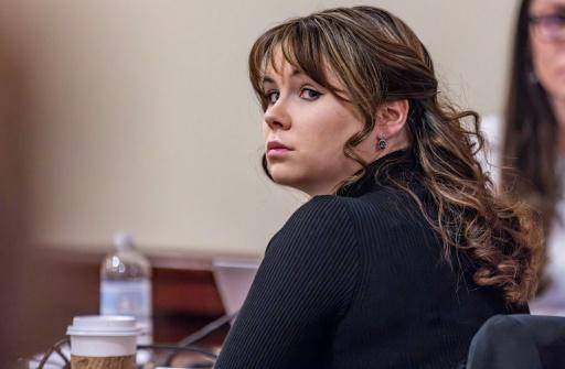 Hannah Gutierrez-Reed, la armera de la película de Alec Baldwin Rust, durante el juicio en Santa Fe, Nuevo México (suroeste de EEUU), el 6 de marzo de 2024, por la muerte de un balazo en el set de la directora de fotografía Halyna Hutchins
