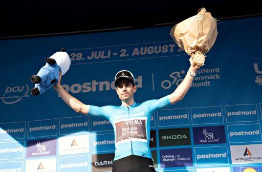 Van Aert gana también la segunda etapa de la Vuelta a Dinamarca