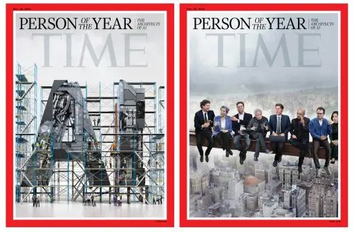 Los arquitectos de la IA, personalidad del año según la revista Time