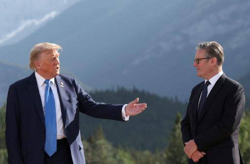 Starmer se reúne con Trump en Escocia para hablar sobre Gaza y los aranceles