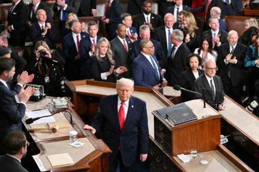 Cinco momentos del discurso del estado de la Unión de Trump que rompió récords