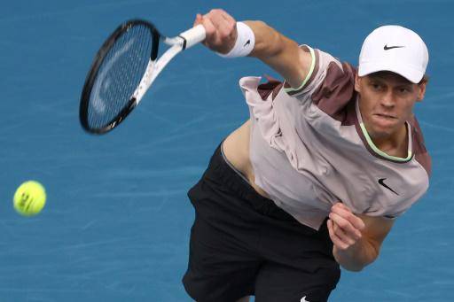 Sinner presenta sus credenciales al título en el Abierto de Australia