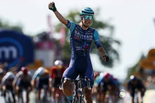 Bahrain vive día perfecto en el Giro: etapa para Segaert y Eulálio más líder