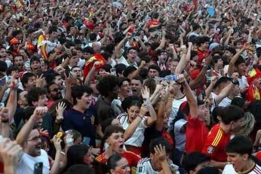 ¡Viva España!: Madrid festeja la segunda final mundial de la Roja