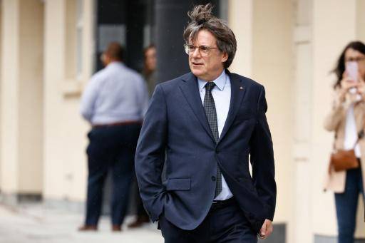 El líder independenstista catalán Carles Puigdemont, el 2 de septiembre de 2025 en Bruselas